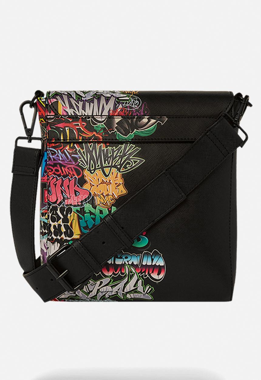 Sprayground - Half graf lipstick messenger bag-multi