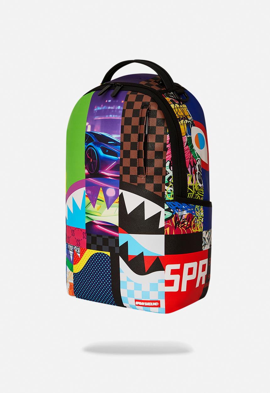 Sprayground - Wonderful mind backpack bag-multi