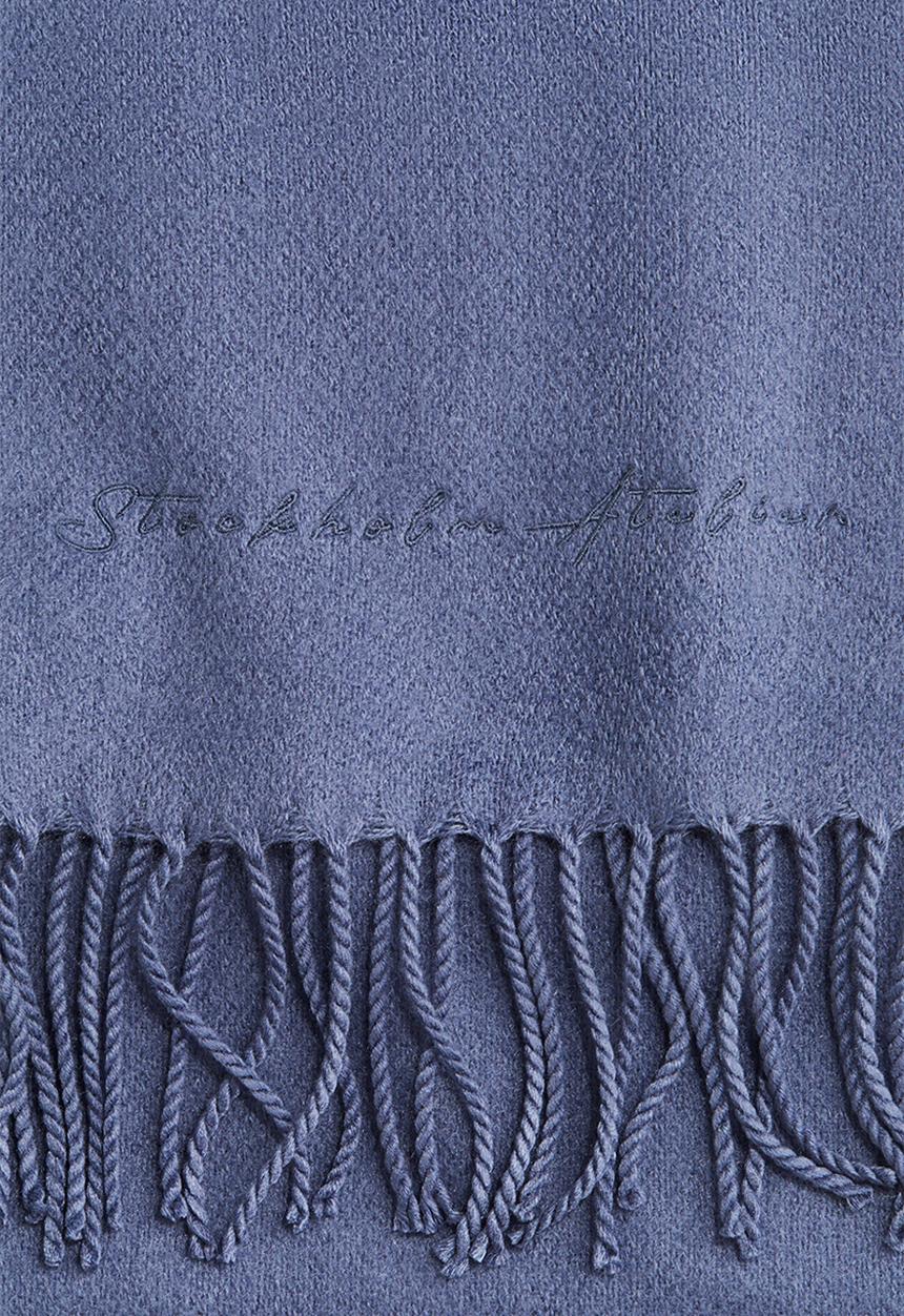 H&M - Woven scarf - dusty blue
