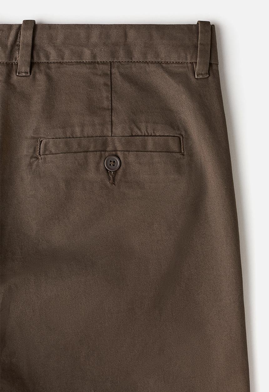 H&M - Slim fit cotton chinos - brown