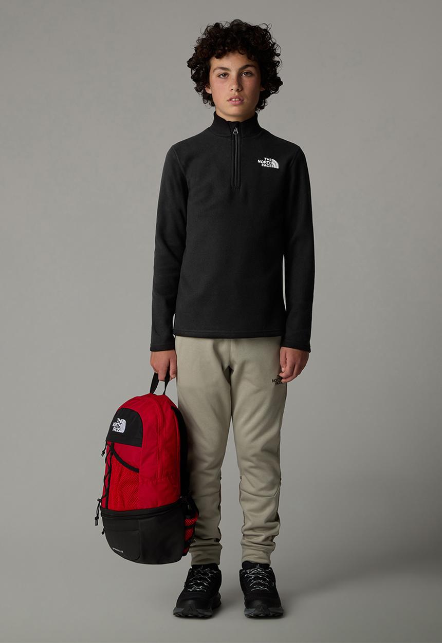 The North Face - Teen Glacier 1/4 Zip Po - Black