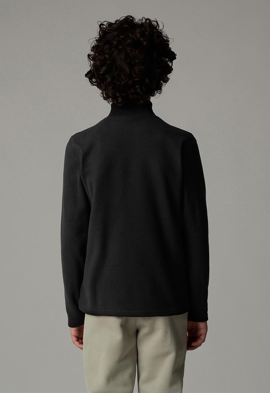 The North Face - Teen Glacier 1/4 Zip Po - Black