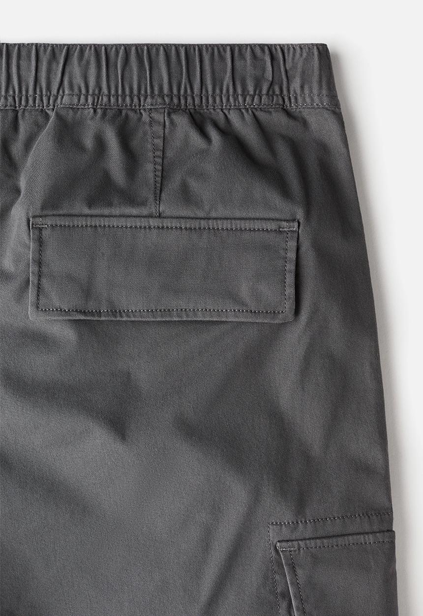 H&M - Slim fit cargo trousers - dark grey