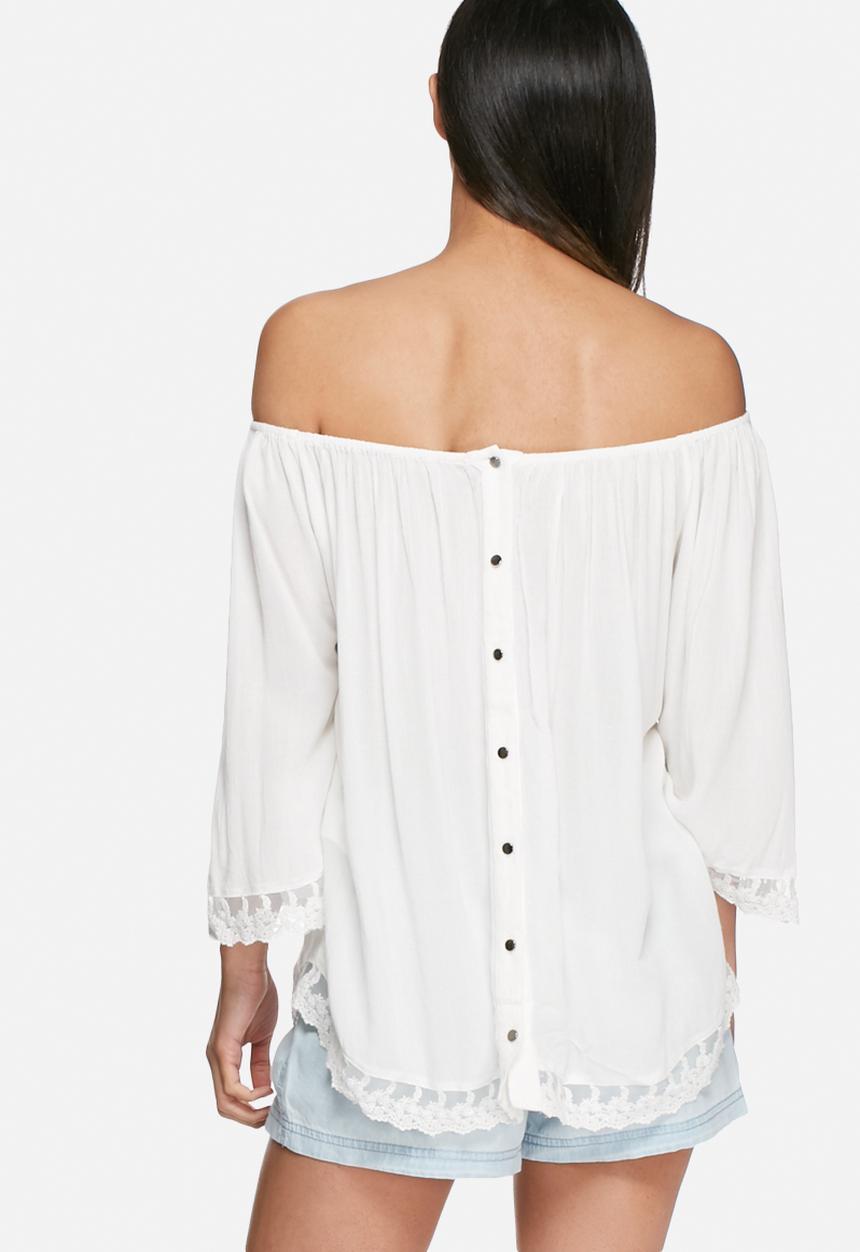 VILA - Bika off shoulder top