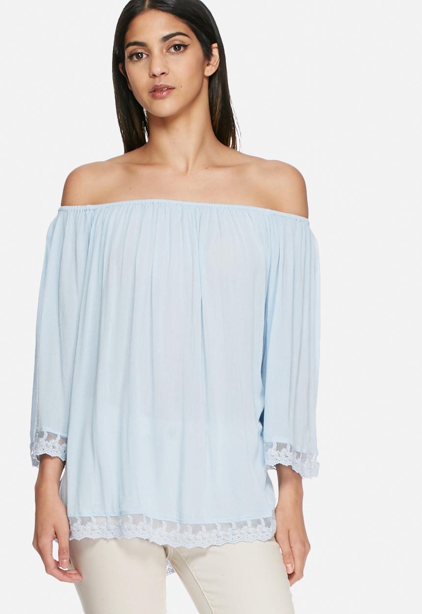 VILA - Bika off shoulder top