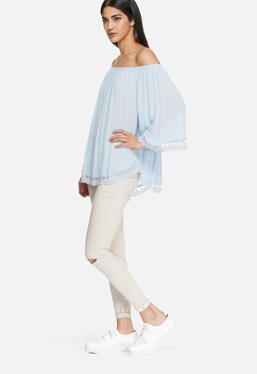 VILA - Bika off shoulder top