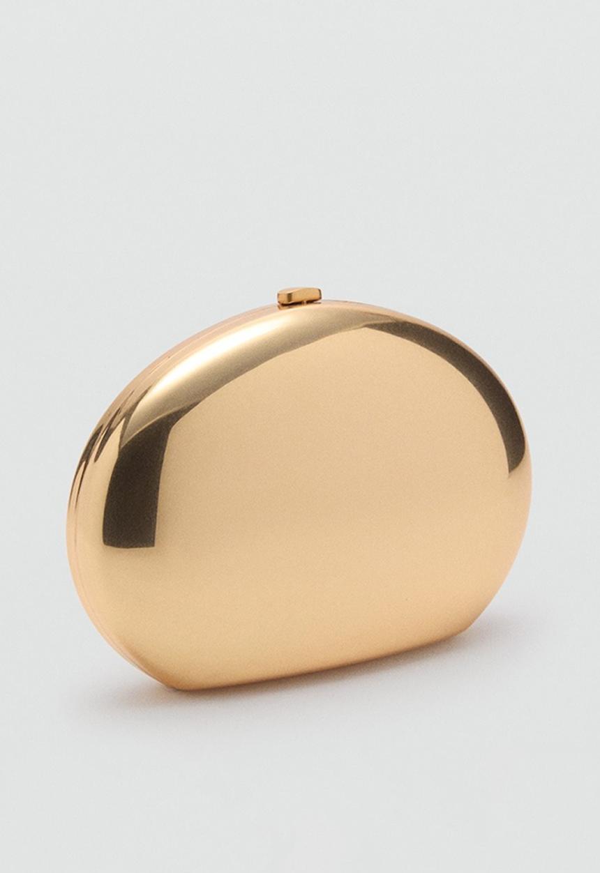 MANGO - Handbag monada - gold