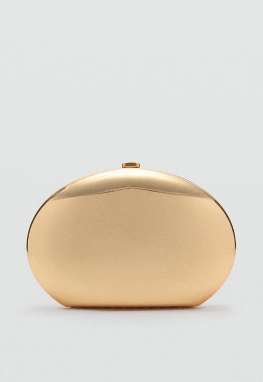 MANGO - Handbag monada - gold