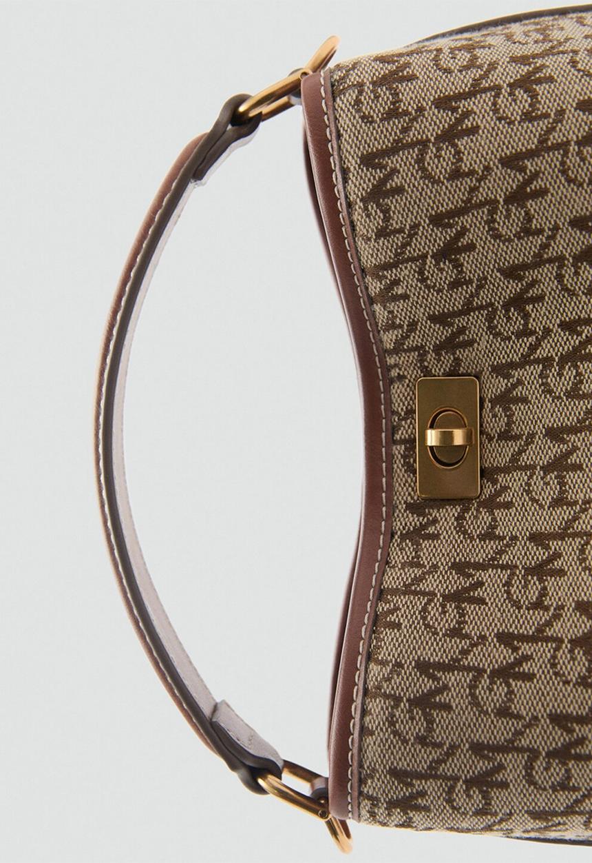 MANGO - Bucket bag marco - brown