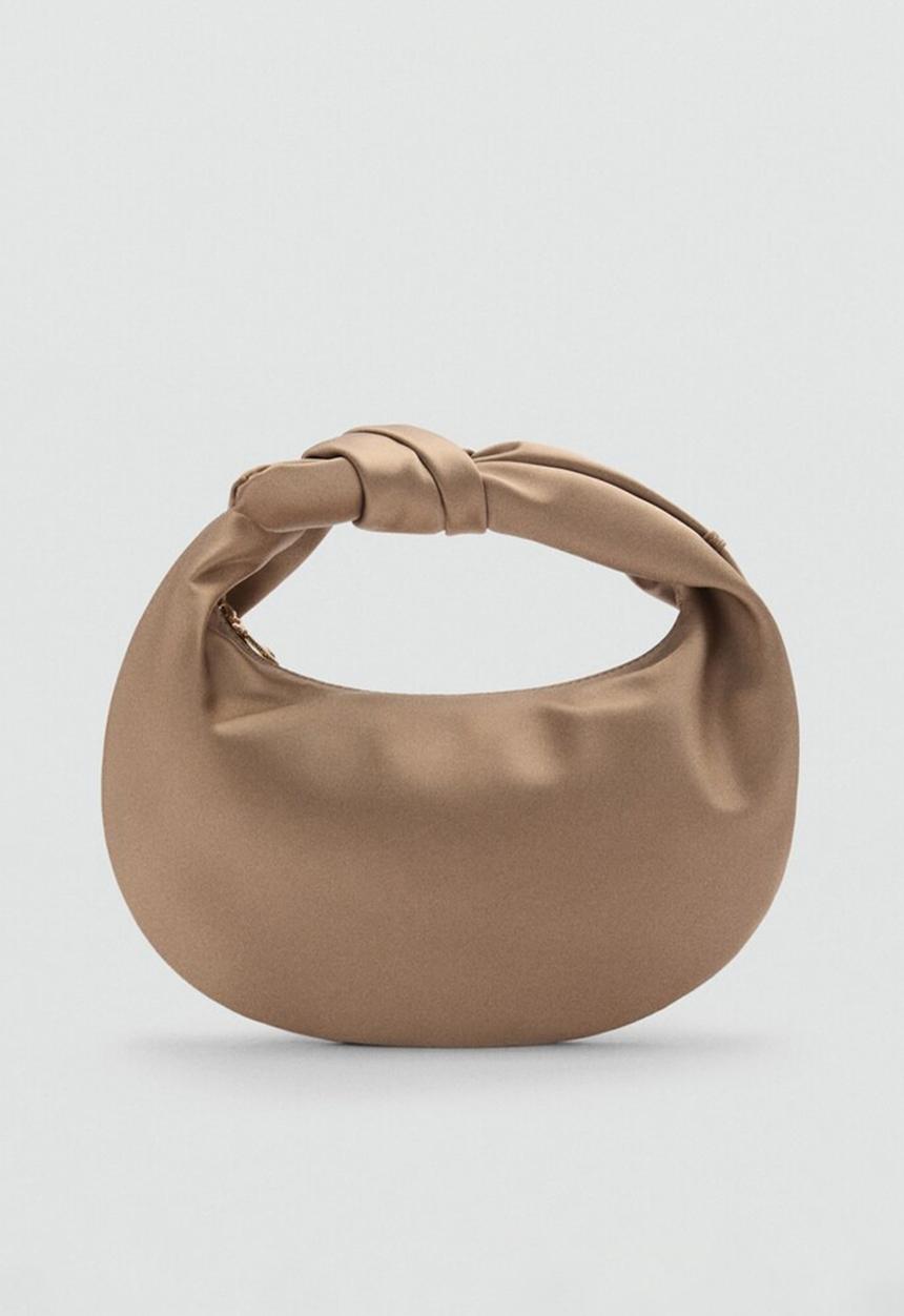 MANGO - Jimmy handbag - light beige