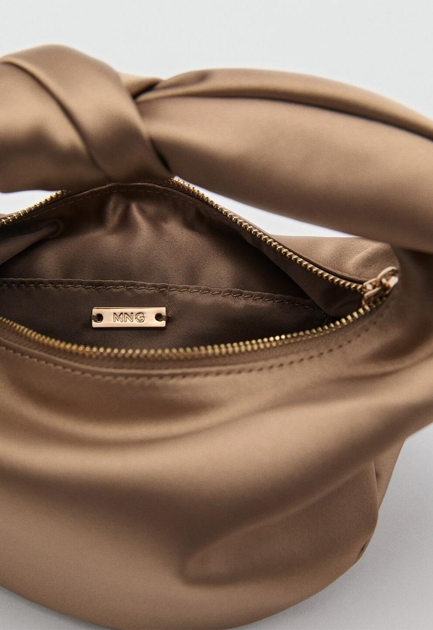 MANGO - Jimmy handbag - light beige