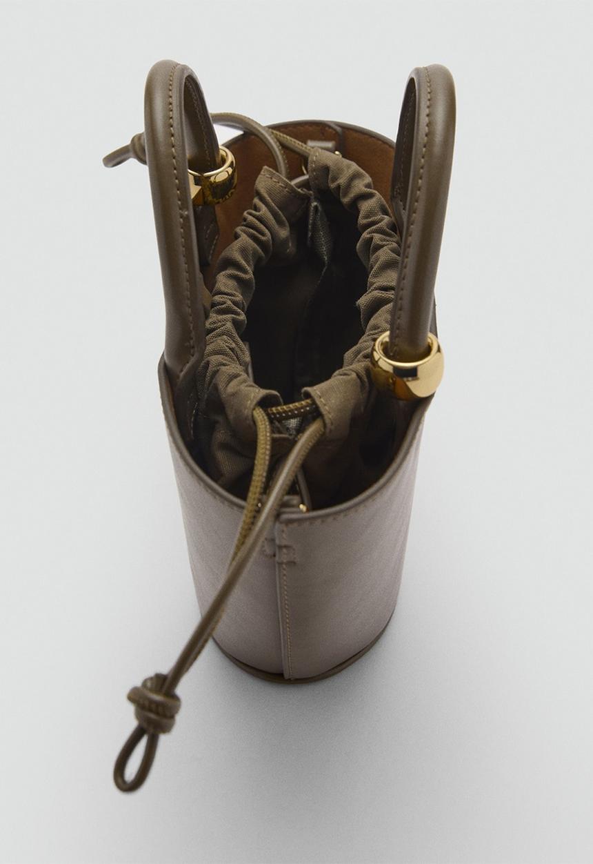 MANGO - Crossbody bag meti - khaki