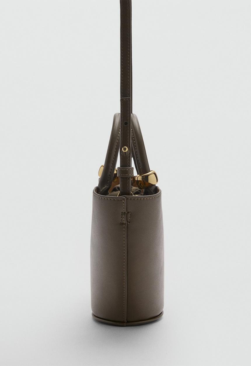 MANGO - Crossbody bag meti - khaki