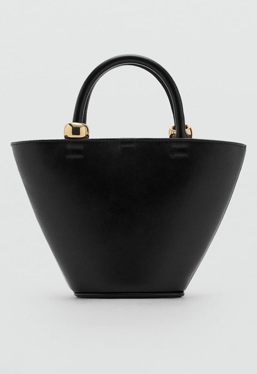 MANGO - Crossbody bag meti - black