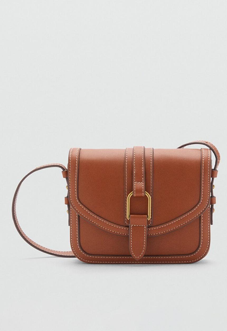 MANGO - Marais crossbody bag - brown