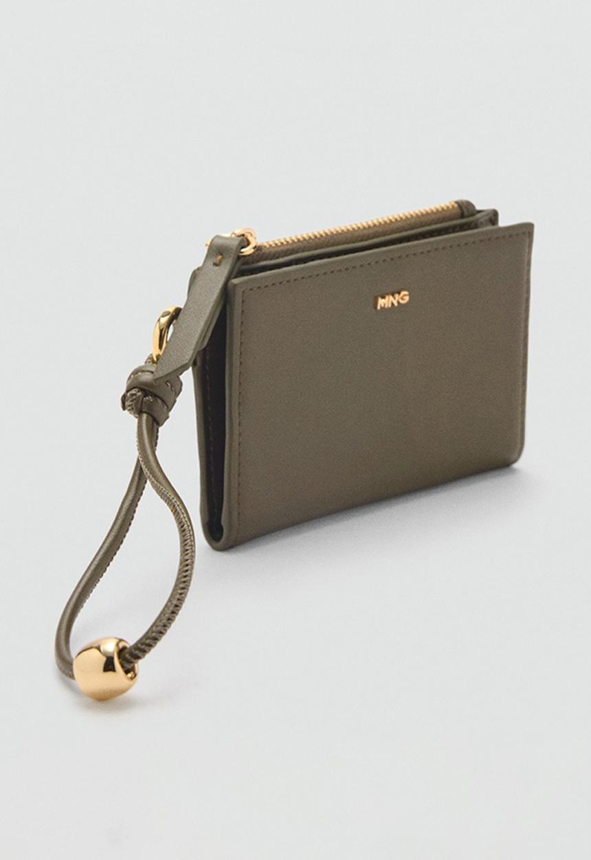 MANGO - Meti purse - Khaki