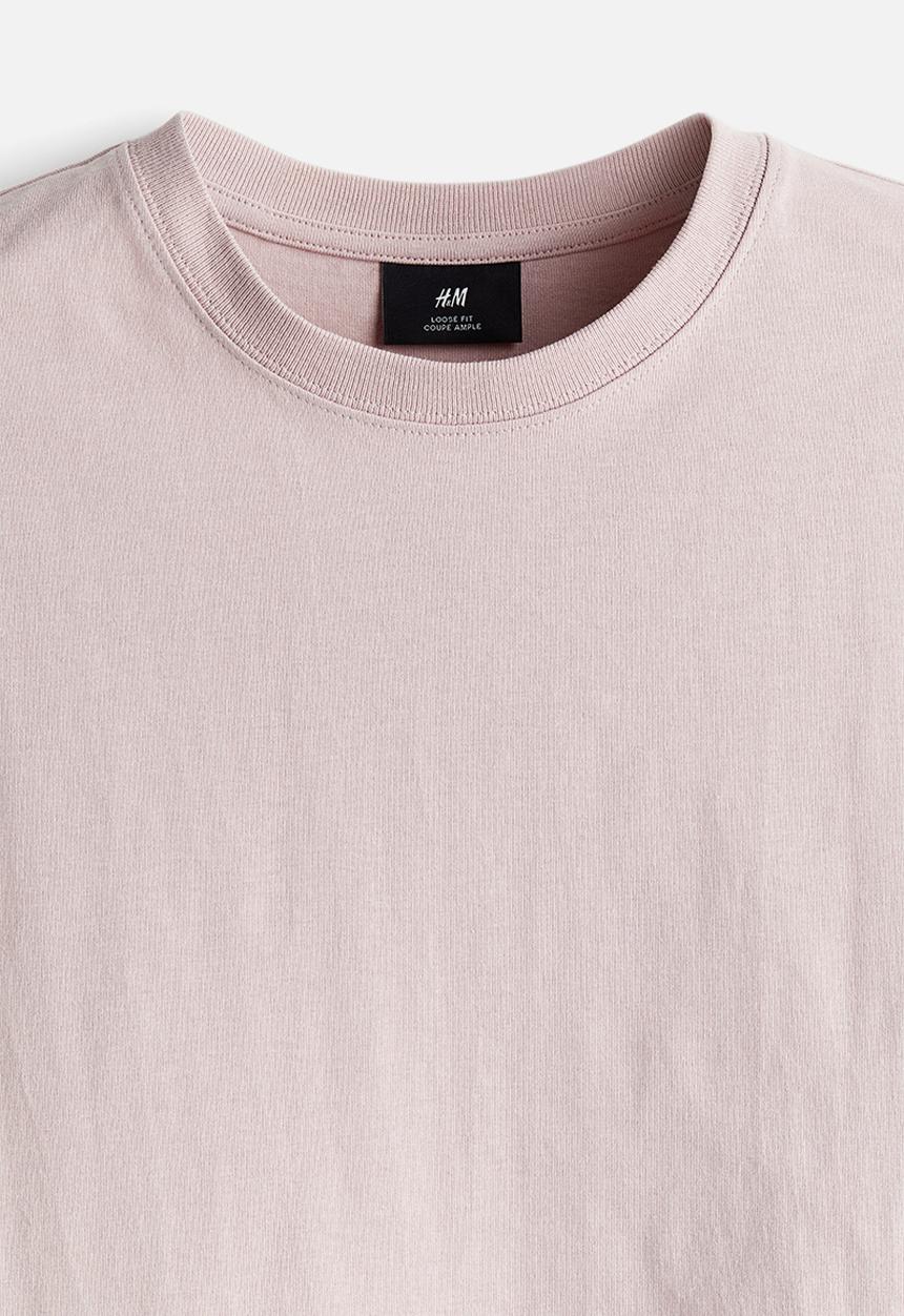H&M - Loose fit T-shirt - pink