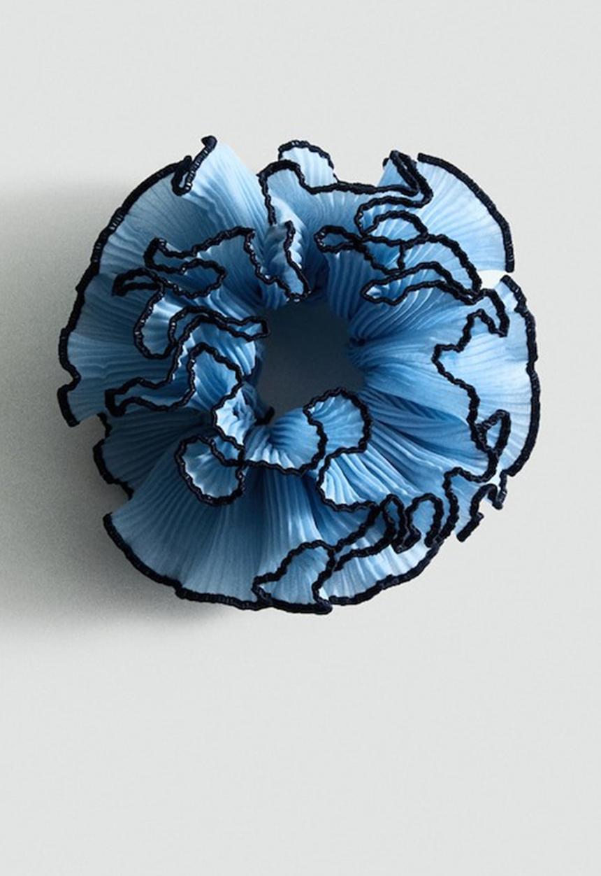 MANGO - Peonia hairband - blue