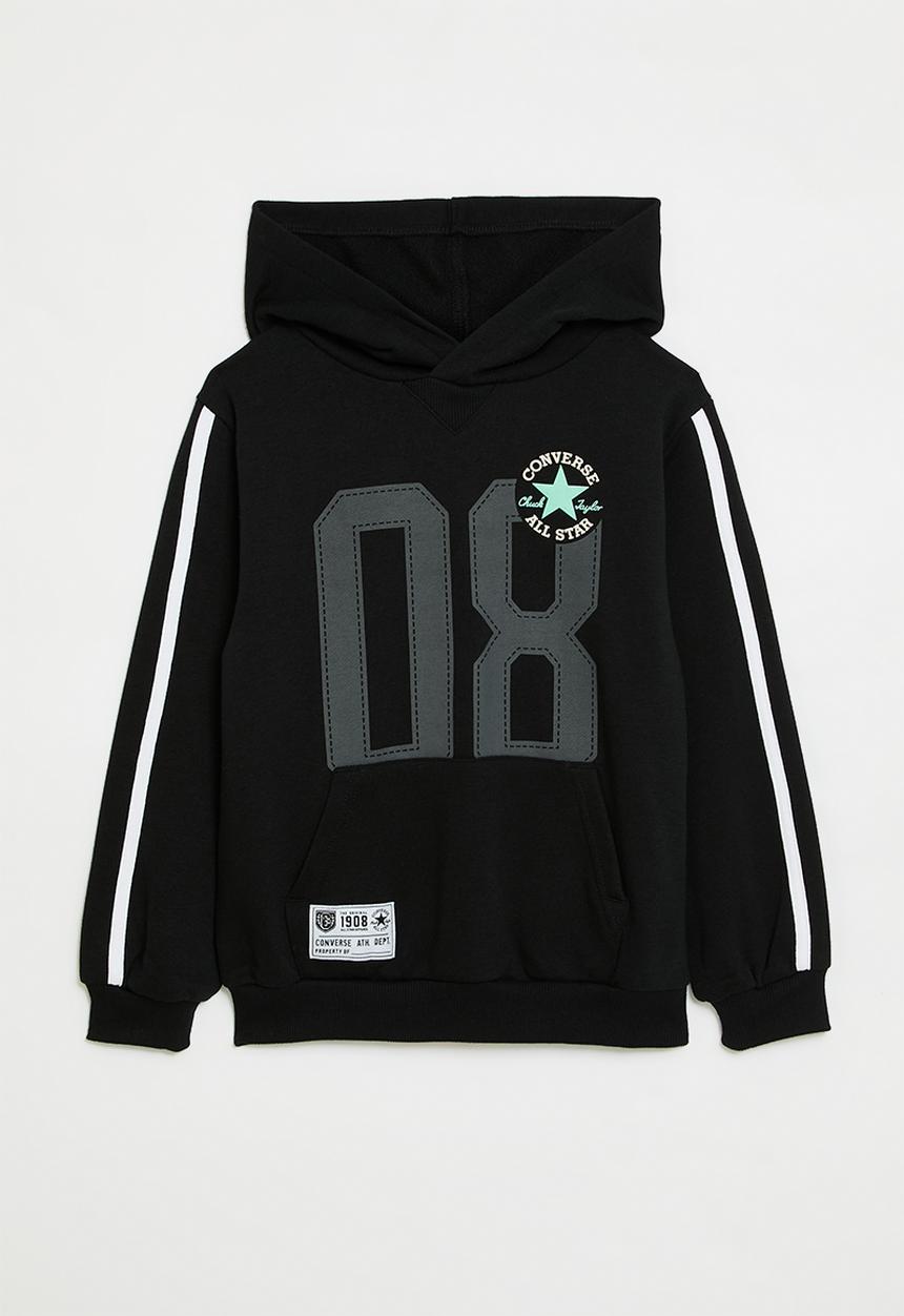 Converse - Converse retro remix pullover hoodie - black