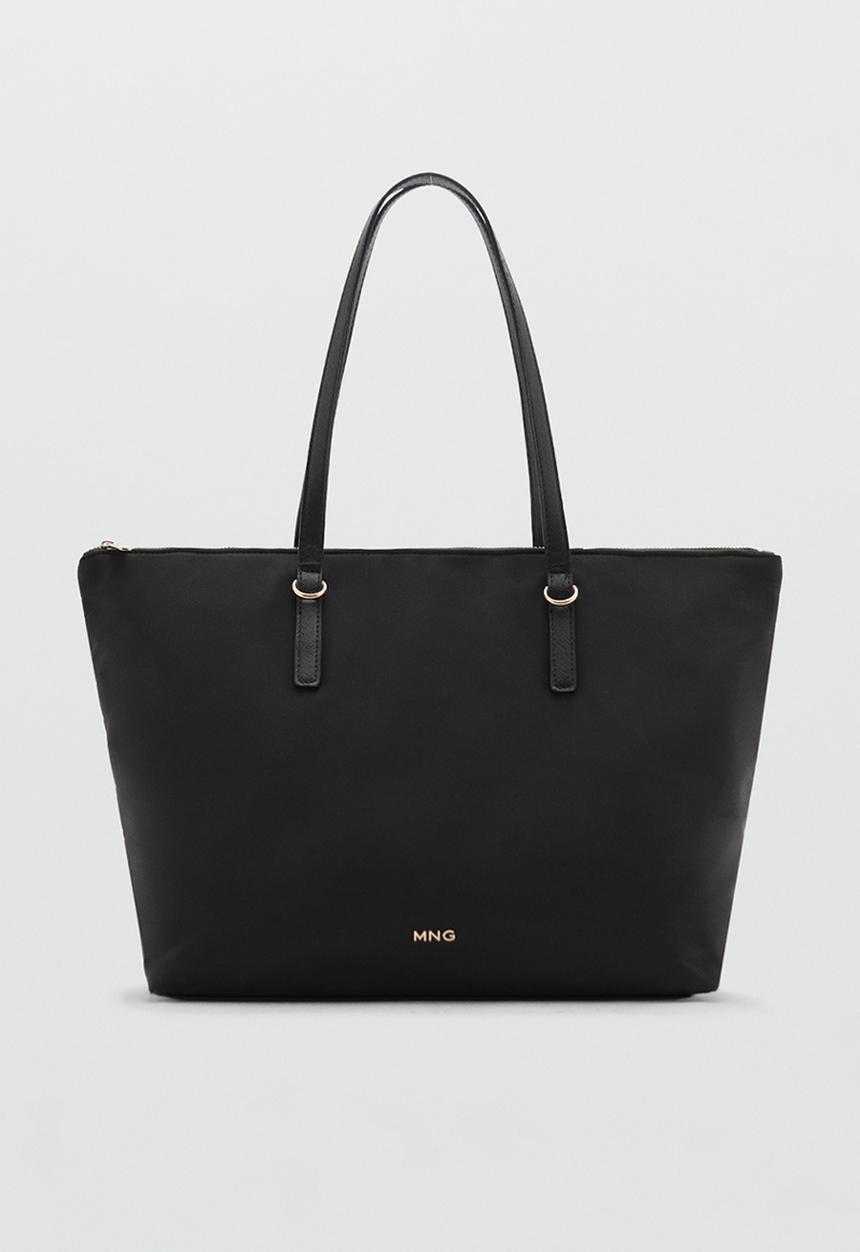 MANGO - Tote bag julio - black