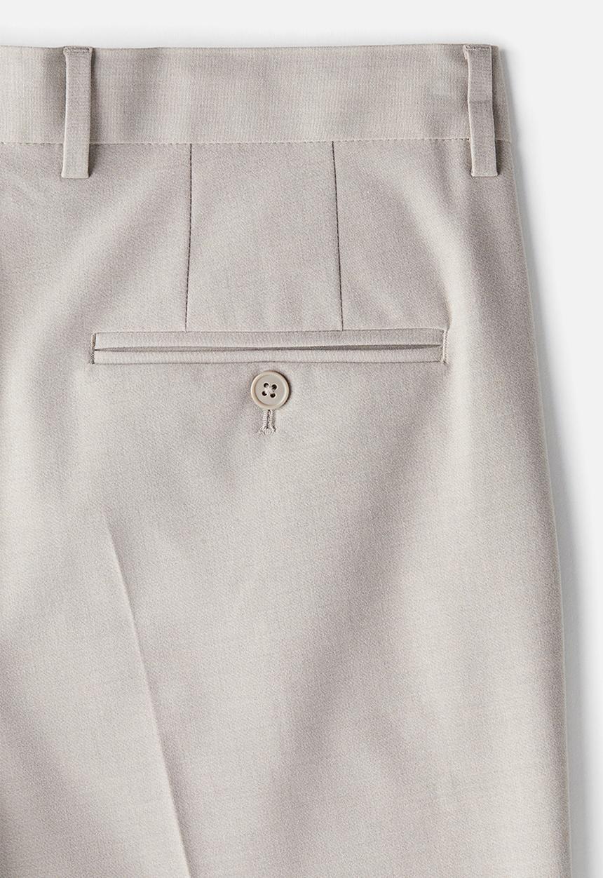 H&M - Slim fit tailored trousers - beige