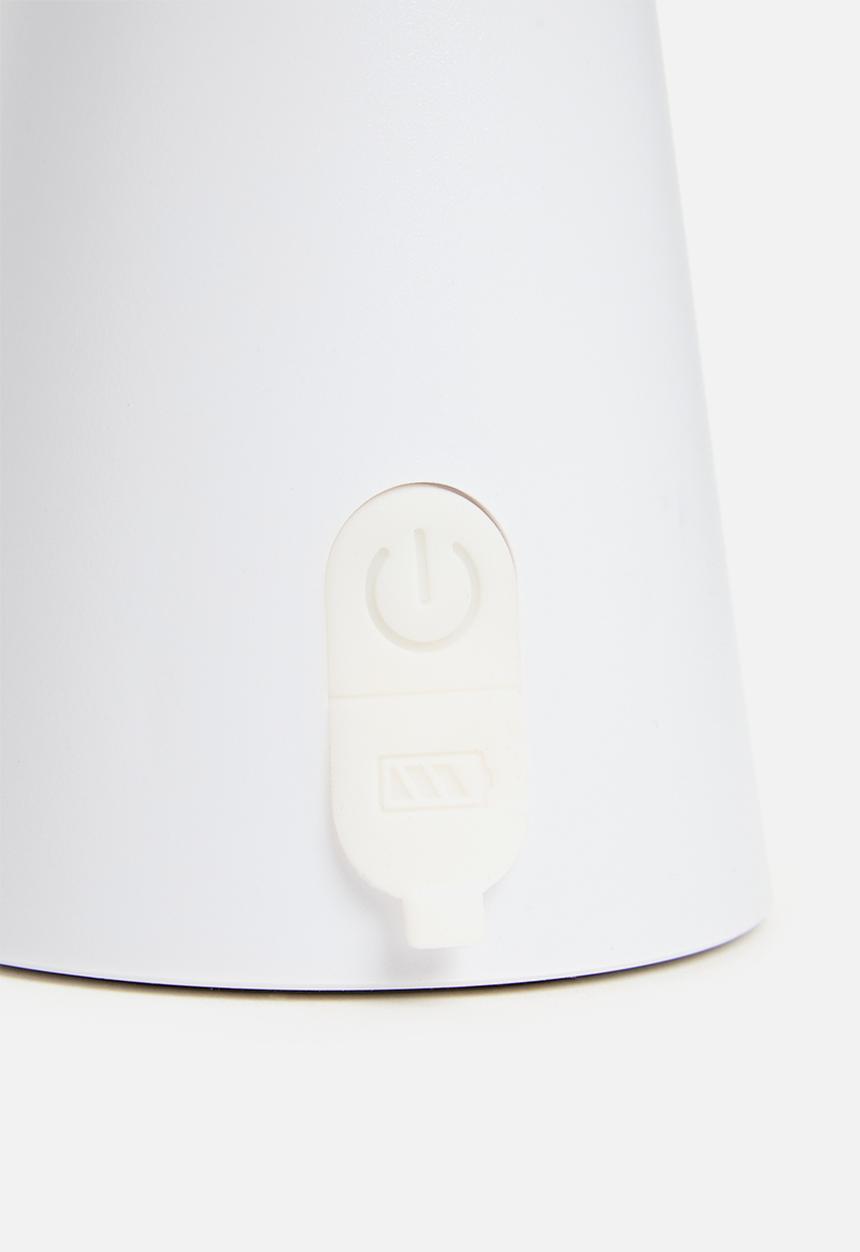 H&S - Table lamp rechargeable - white