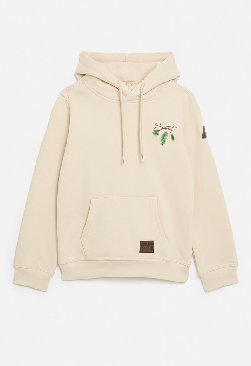 SOVIET - Boys Fashion Hoody - Ecru