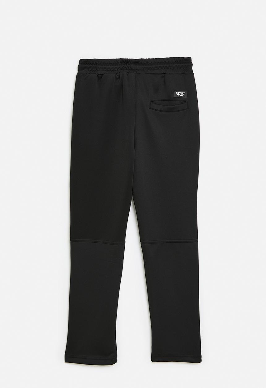 SOVIET - Boys Track Pants - Black