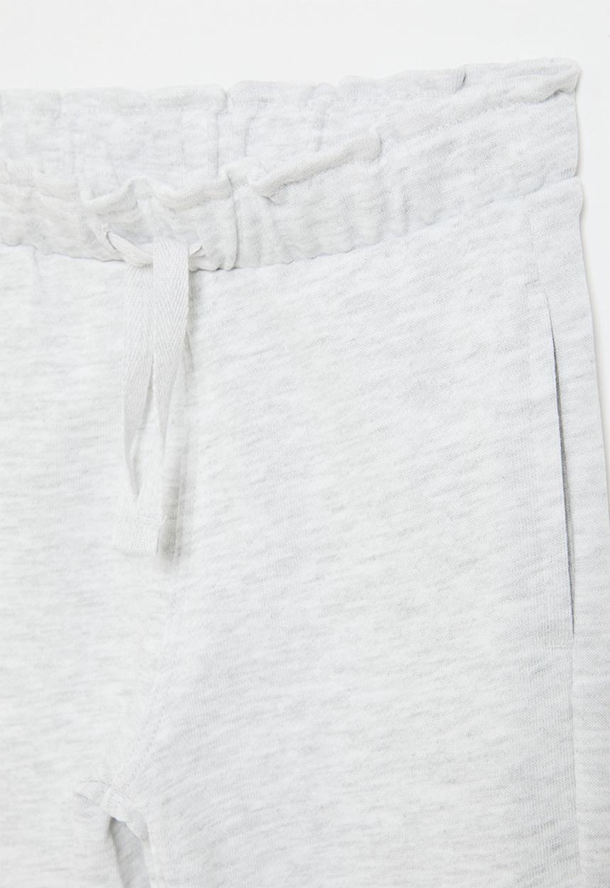 MANGO - Joggers vienab - light pastel gray