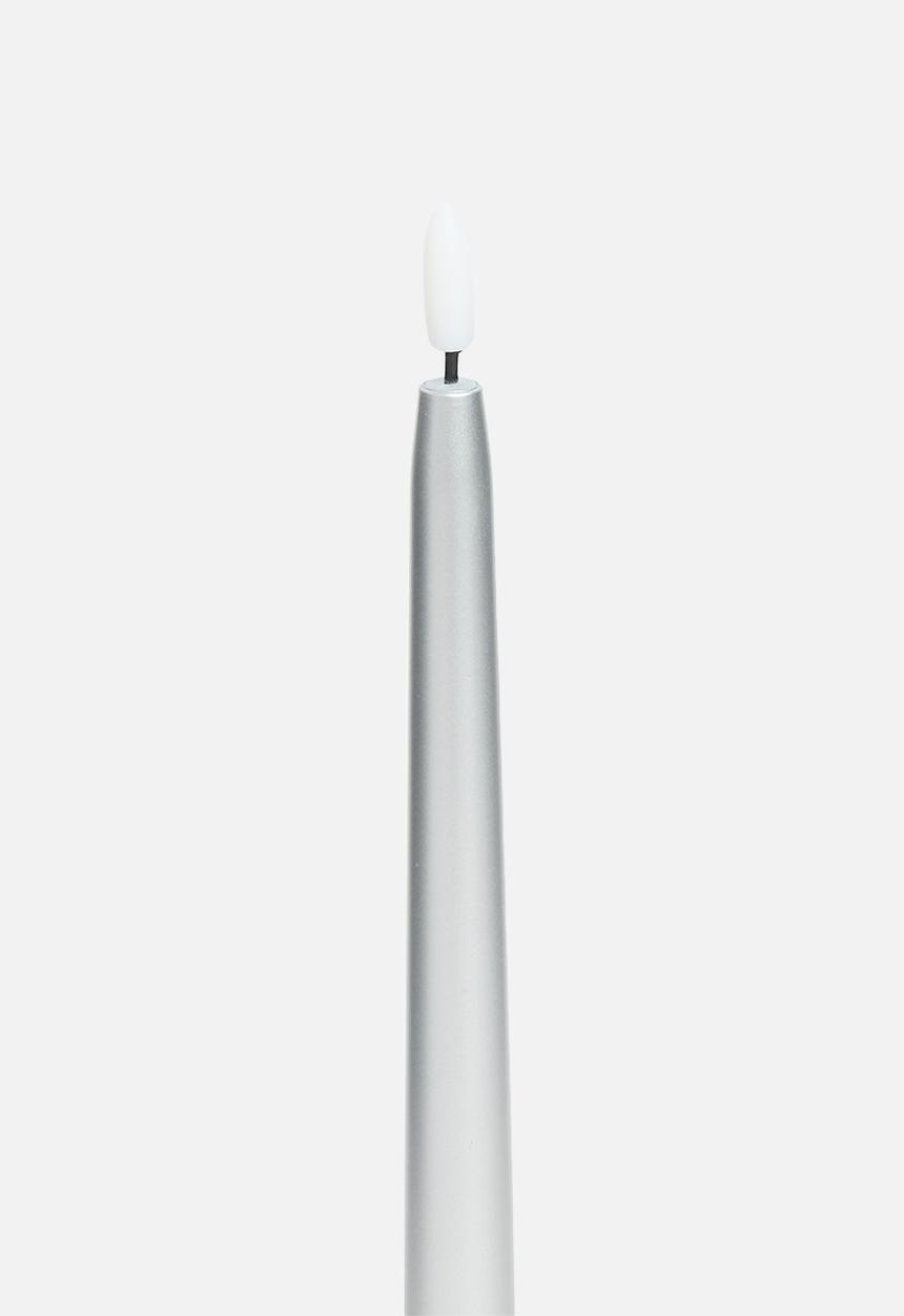 H&S - Dinner candle s2 27cm - silver