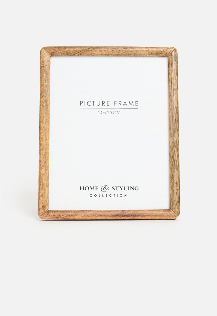H&S - Photo frame wood 20x25cm - natural