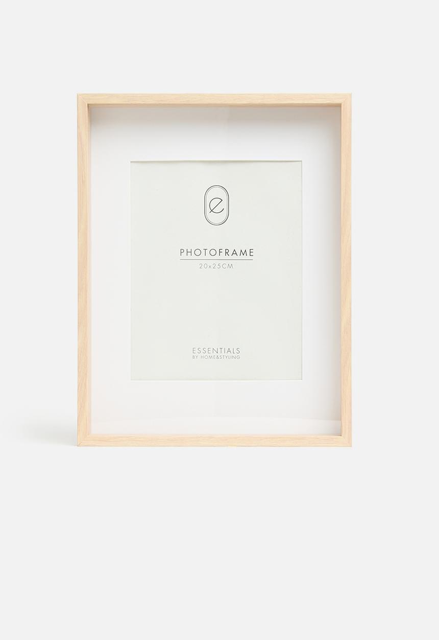 H&S - Photo frame mdf 30x38cm - natural