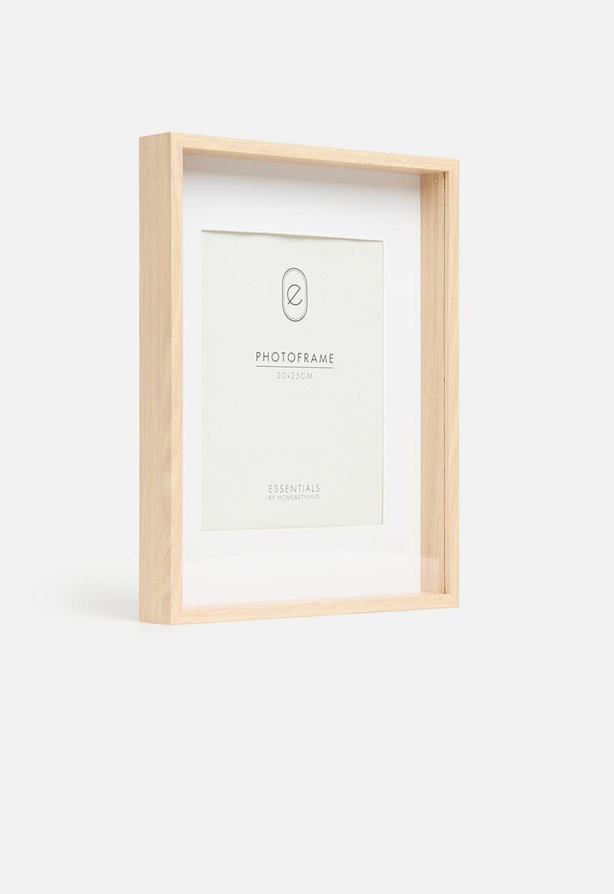 H&S - Photo frame mdf 30x38cm - natural