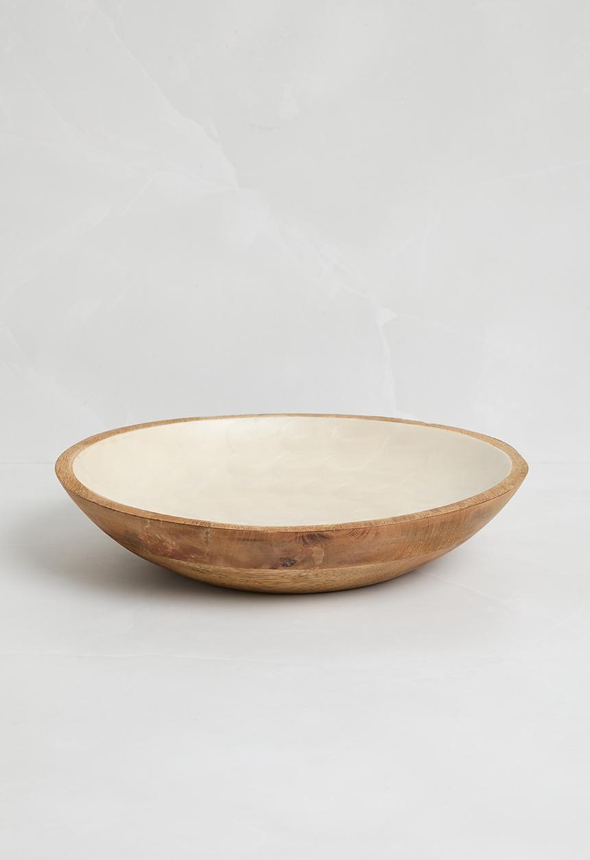 Excellent Houseware - Bowl mango wood 30cm - natural