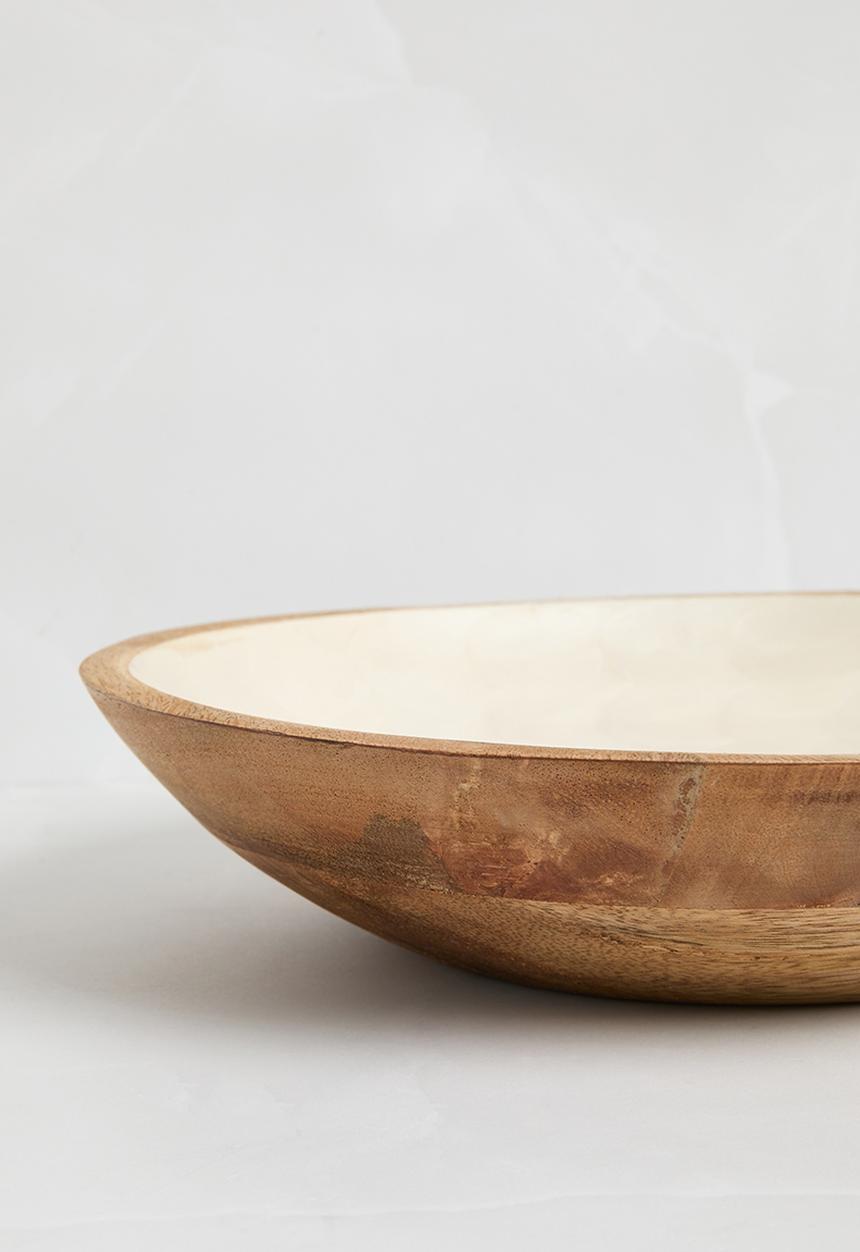 Excellent Houseware - Bowl mango wood 30cm - natural
