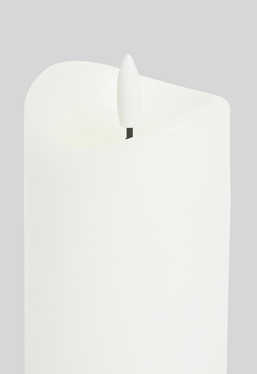 H&S - LED Candle set of 3pcs - white	