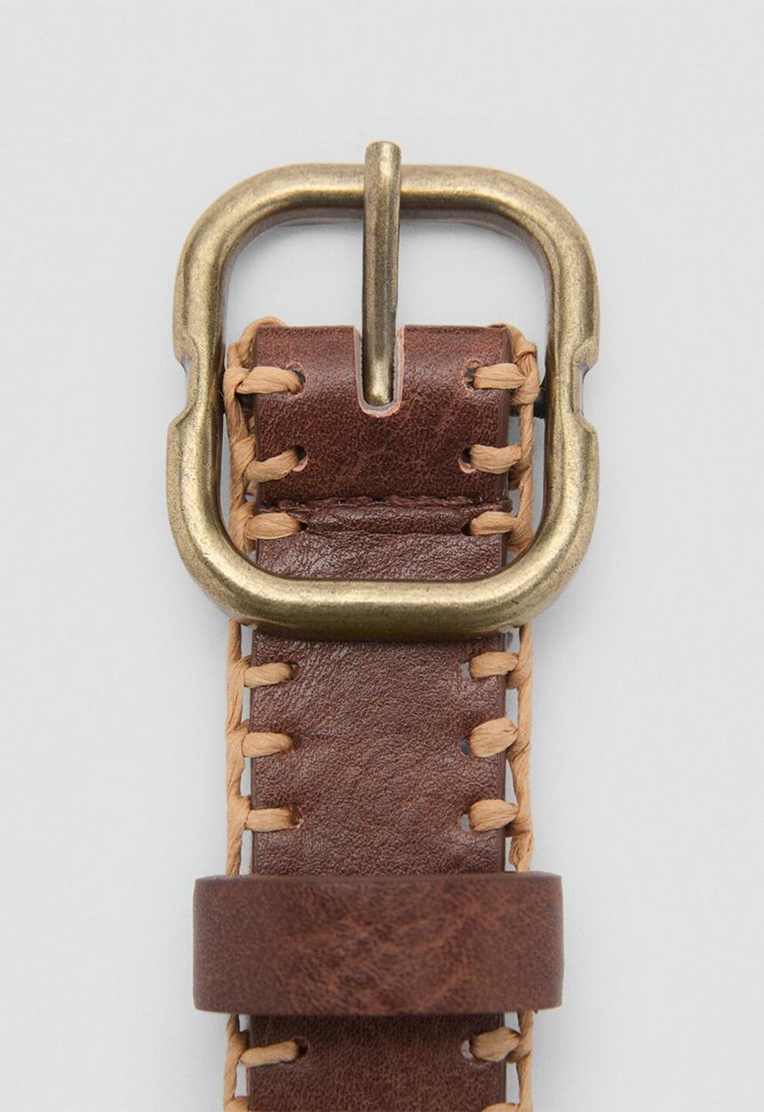 MANGO - Moni belt - brown