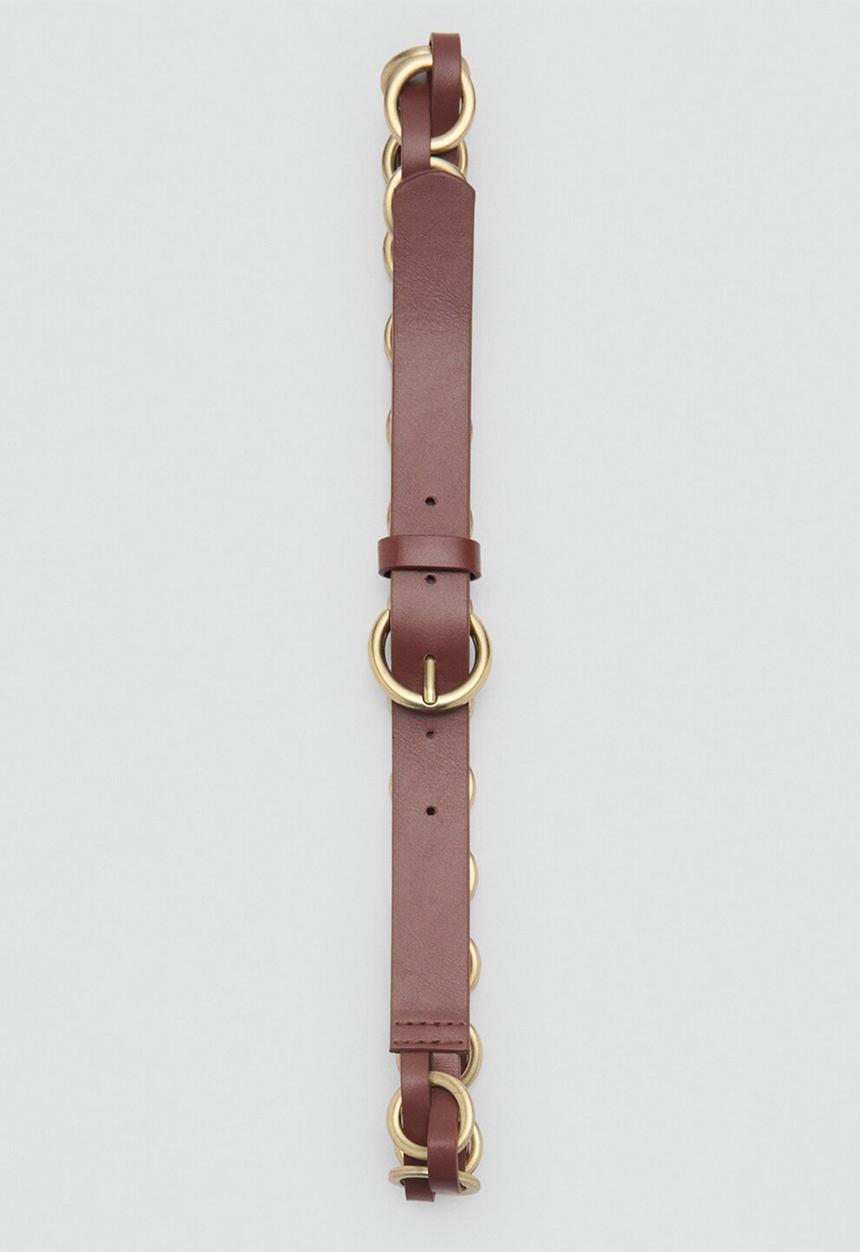 MANGO - Hill belt - brown