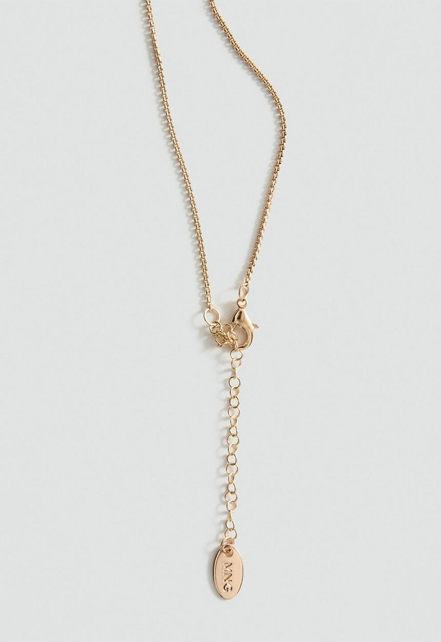 MANGO - Pasiflon necklace - gold
