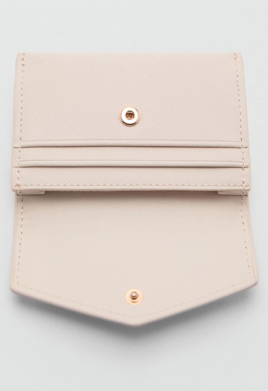 MANGO - Card holder martes - off white
