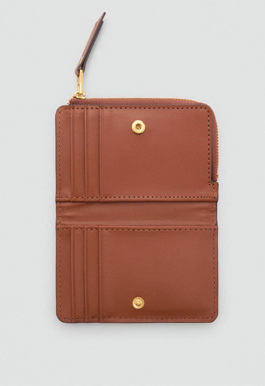 MANGO - Marais wallet - brown