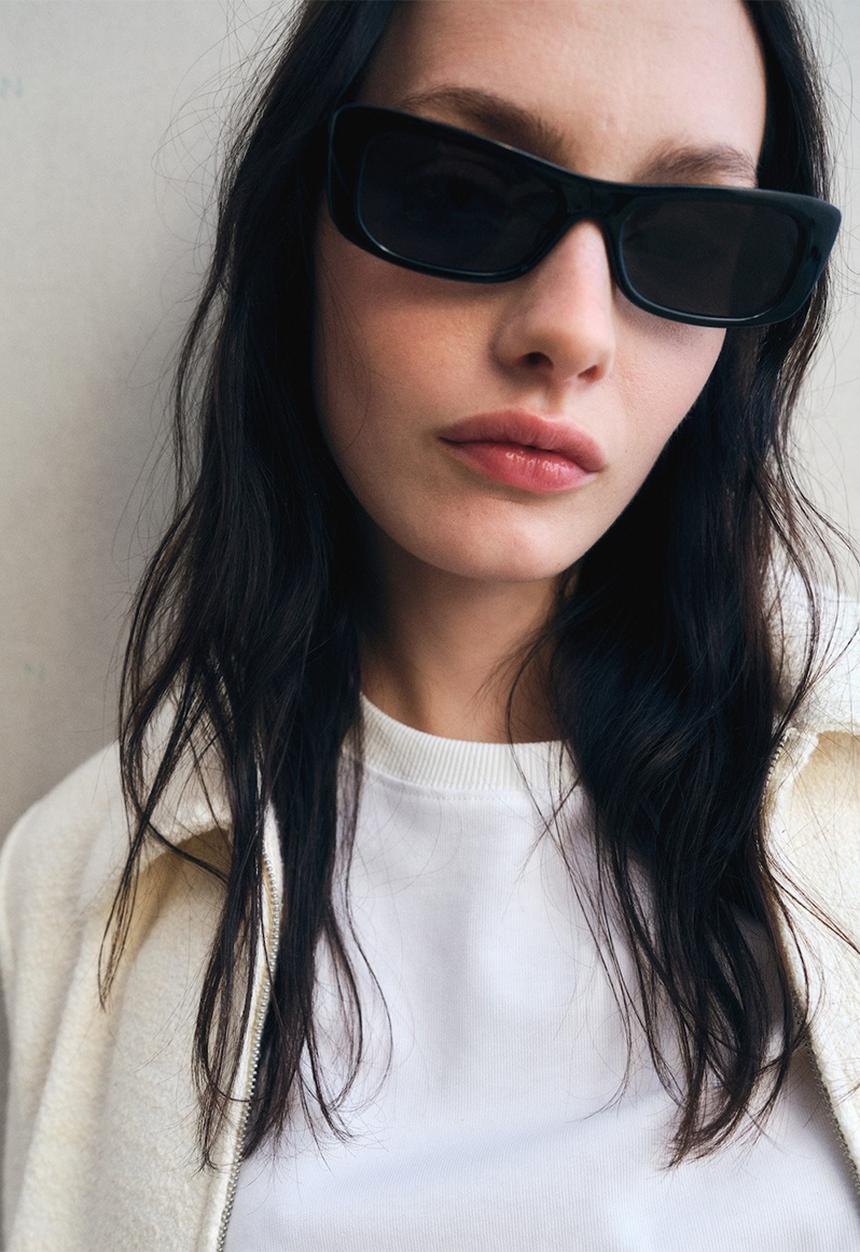 MANGO - Musie sunglasses - black