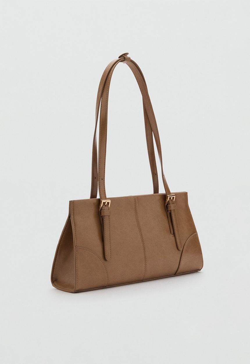MANGO - Sharon shoulder bag - brown