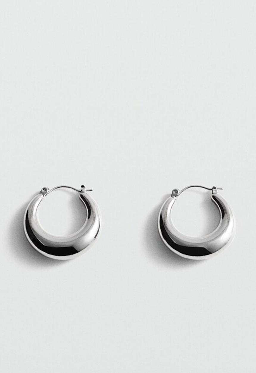 MANGO - Laia earrings - silver
