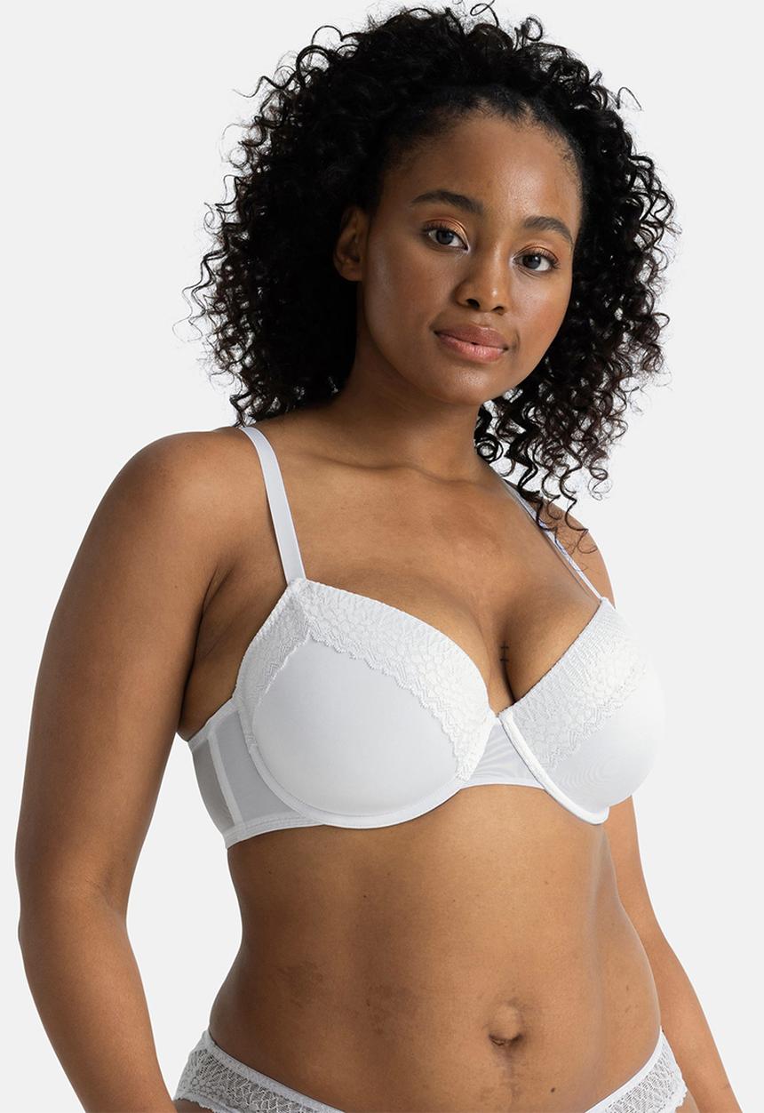 DORINA - 2 pack Amora demi - white/grey