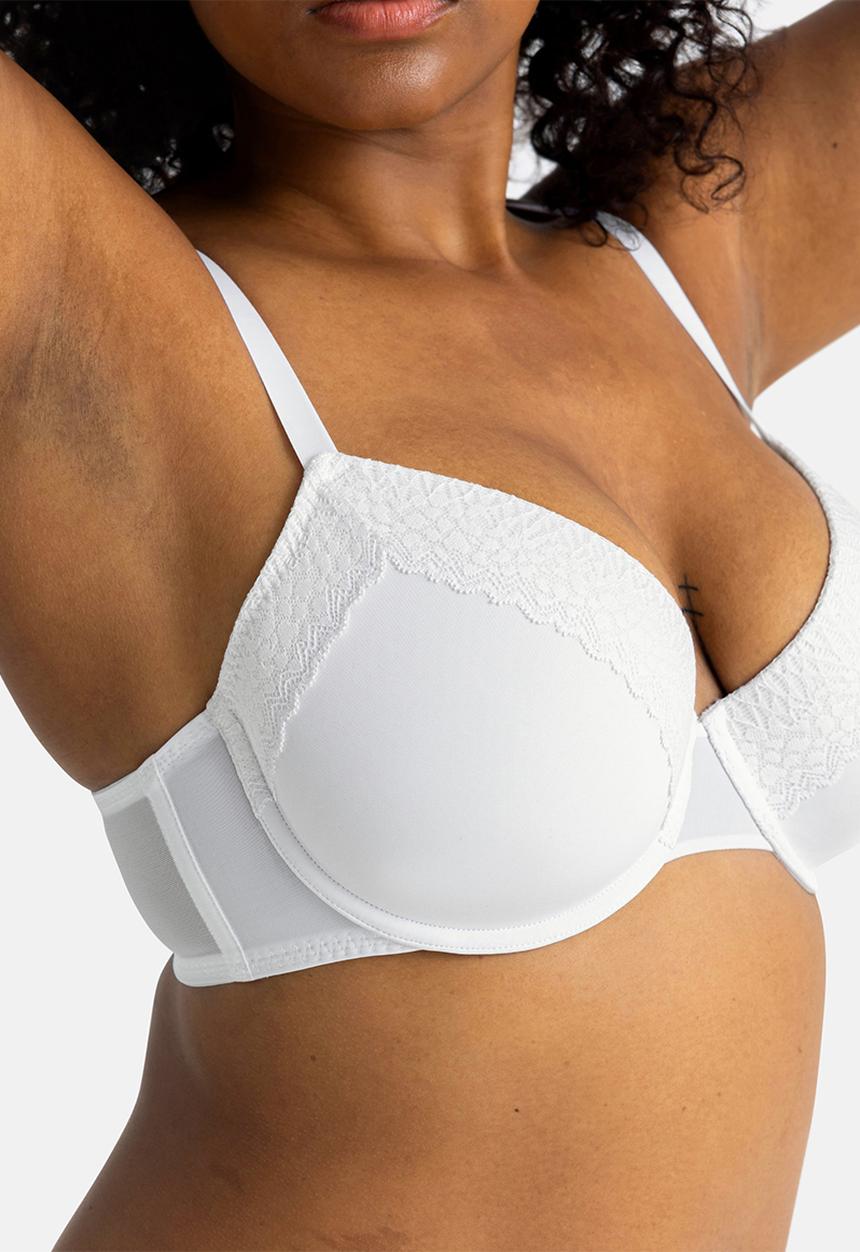 DORINA - 2 pack Amora demi - white/grey
