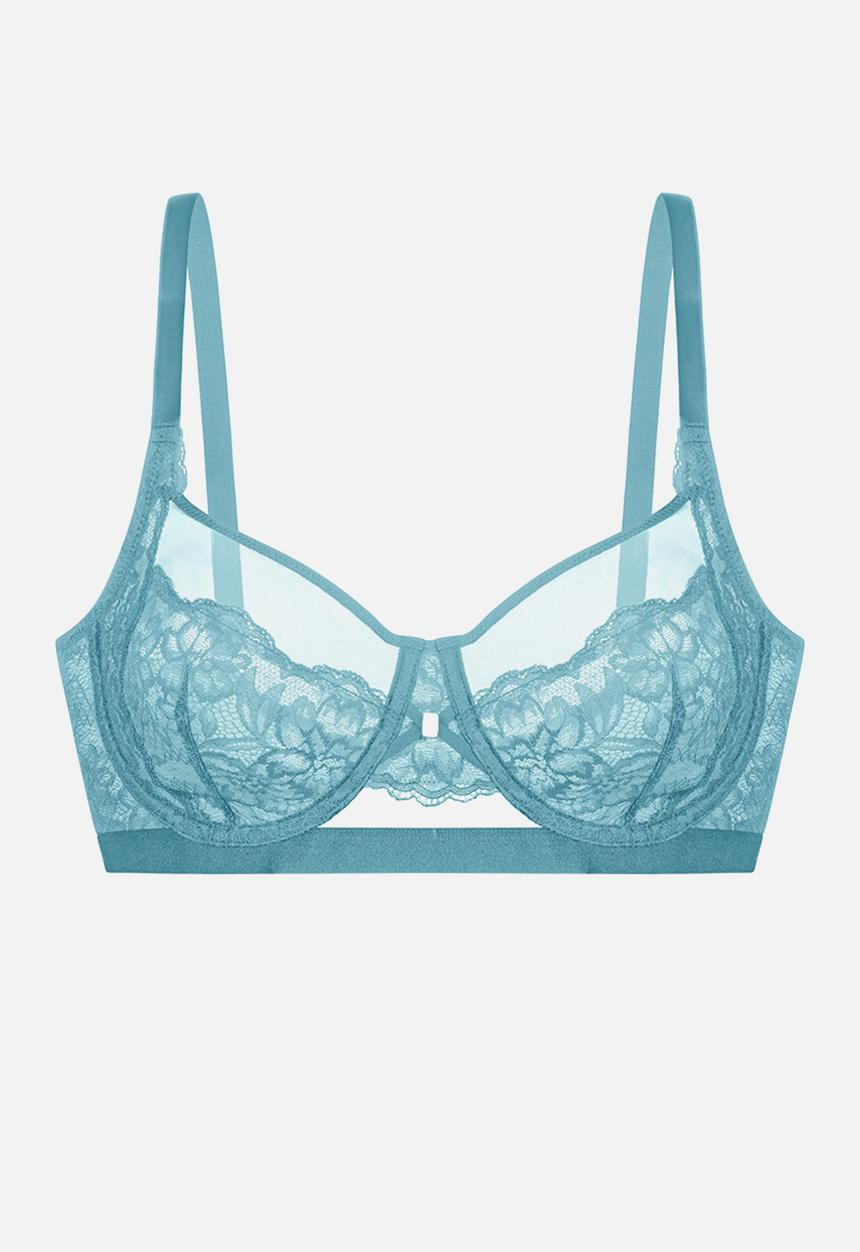 DORINA - Plus lilian wired bra - green
