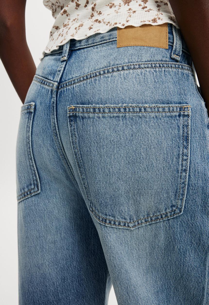 Cotton On - Lyocell straight jean - blue cove