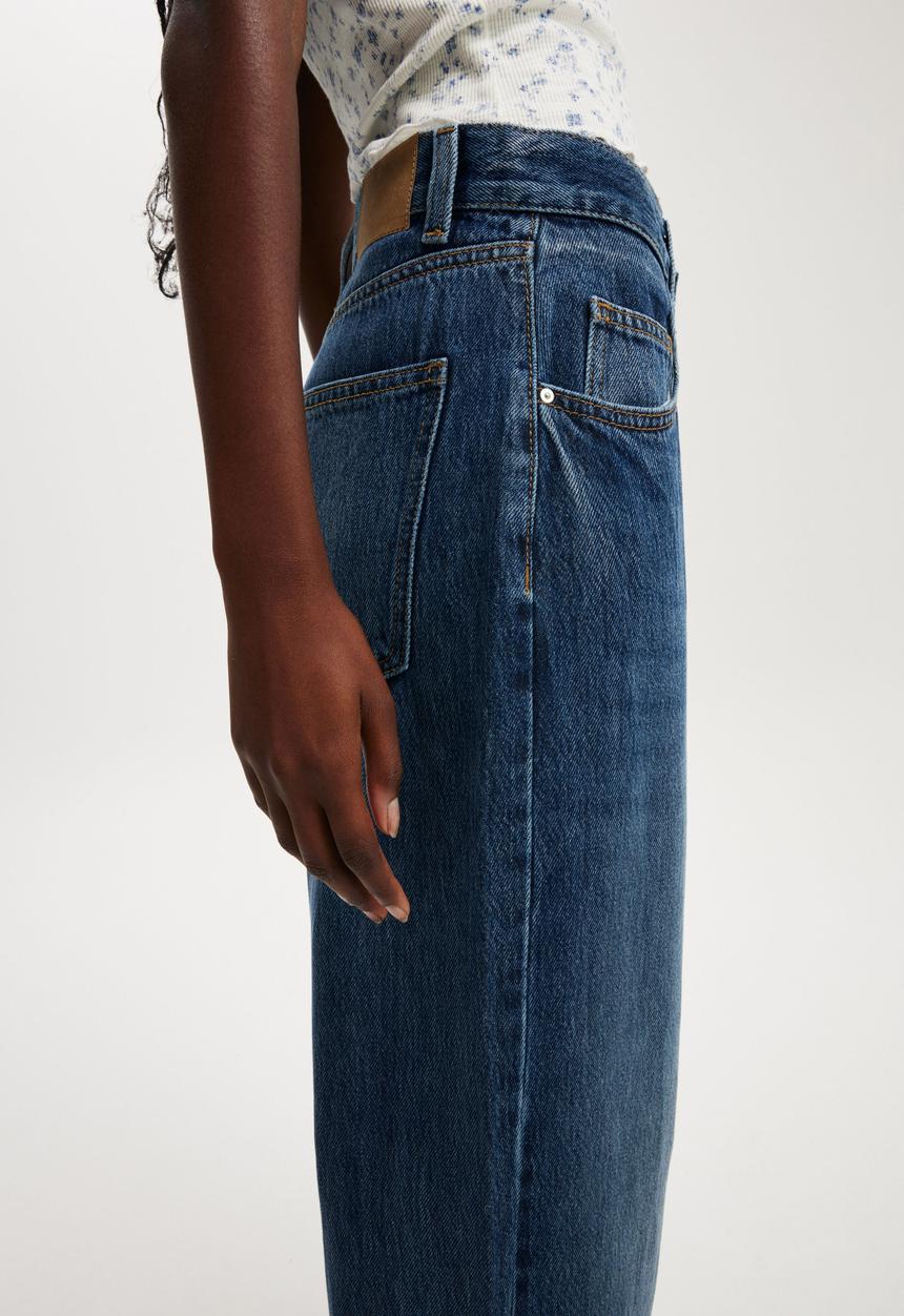 Cotton On - Lyocell straight jean - grotto blue