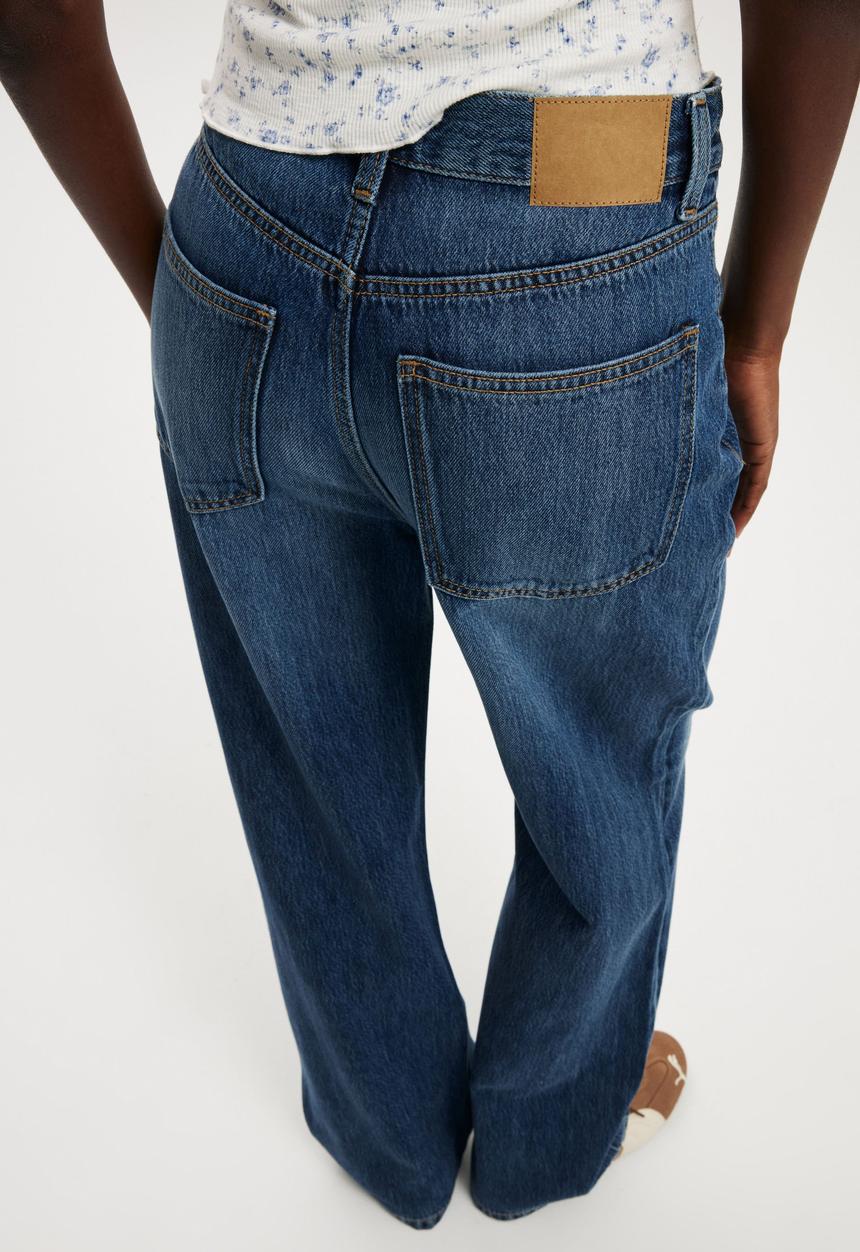 Cotton On - Lyocell straight jean - grotto blue